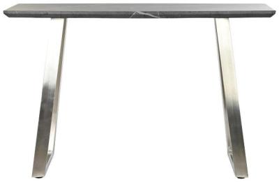 Product photograph of Modern Black Wood Console Table from Choice Furniture Superstore