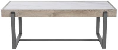 Urban White Marble Coffee Table