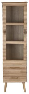 Wooden 1 Door Narrow Display Cabinet