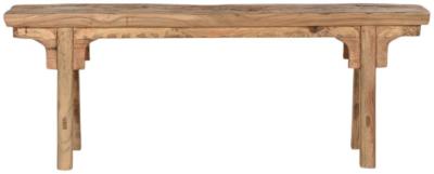Product photograph of Natural Olmaz Bench from Choice Furniture Superstore
