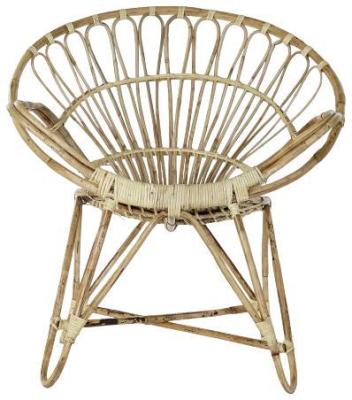 Set Of 2 Yanam Natural Rattan Outdoor Chair