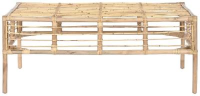 Product photograph of Natural Rattan Coffee Table from Choice Furniture Superstore