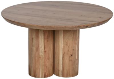 Modern Wooden Round Coffee Table