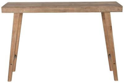 Product photograph of Alpine Natural Wooden Console Table from Choice Furniture Superstore