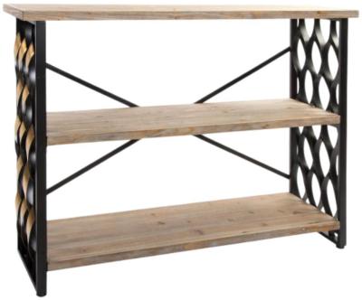 Loft Natural Wooden Console Table