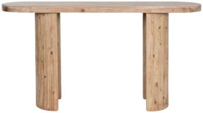 Product photograph of Alpine Natural Wooden 150cm Console Table from Choice Furniture Superstore