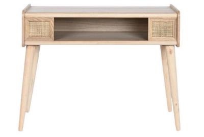 Product photograph of Balinese Natural Rattan Console Table from Choice Furniture Superstore