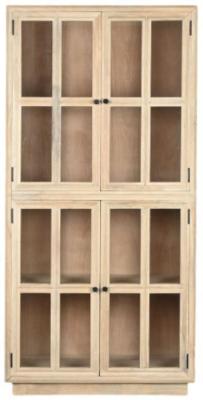 Mango Wood 2 Door Display Cabinet