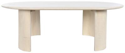 Scandi White Mango Wood Coffee Table