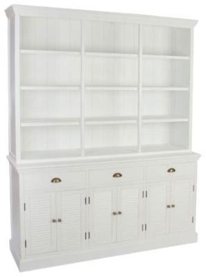 White Large Display Cabinet