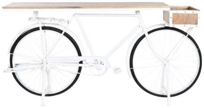 Product photograph of Macau Mango Wood Bicycle Console Table from Choice Furniture Superstore