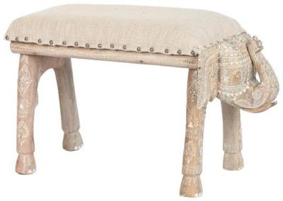 Product photograph of Natural Mango Wood Bench from Choice Furniture Superstore