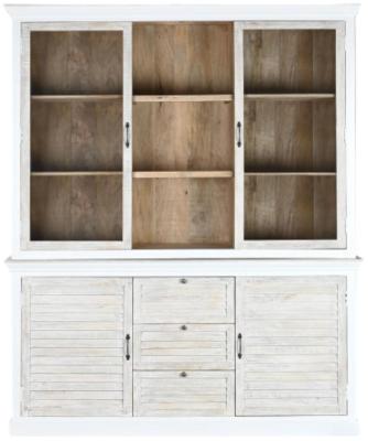 Mango Wood 4 Door Large Display Cabinet