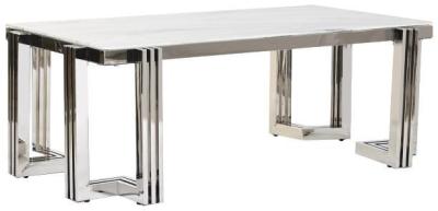 Modern White Coffee Table