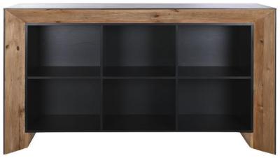 Atlantic Brown Recliamed Wood Extra Large Buffet Sideboard