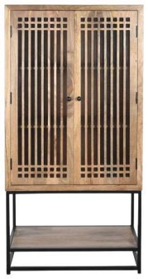 Terra Mango Wood 2 Door Hall Cabinet