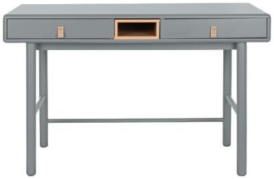 Product photograph of Modena Grey 2 Drawer Desk from Choice Furniture Superstore