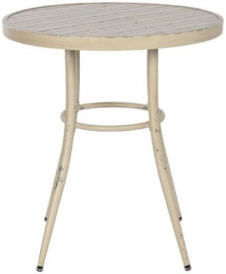 Garden Off White Round Outdoor Table