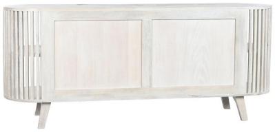 Arabian White Mango Wood 150cm Sideboard 2 Doors