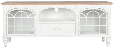 Modern White Wooden 150cm Tv Unit