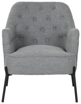 Scandi Grey Fabric Armchair