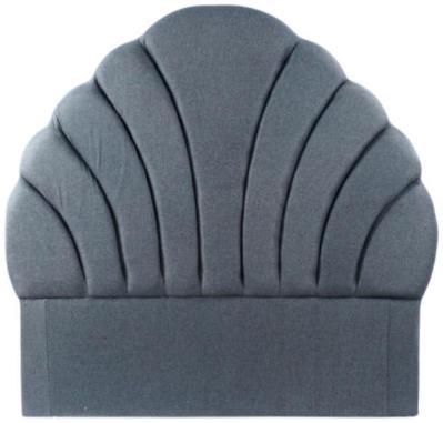 Glam Blue Fabric Headboard