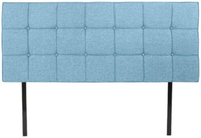 Modern Grey Polyester Headboard