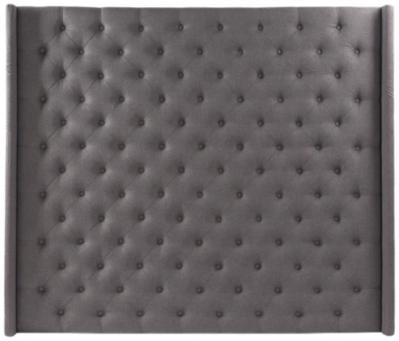 Chloe Grey Polyester Headboard