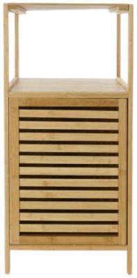 Basics Natural 1 Door Shelving Unit