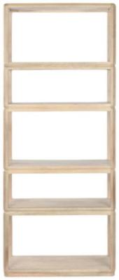 Modern Natural Open Shelving Unit