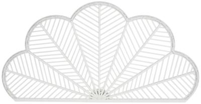 Urban White Rattan Headboard H 81cm