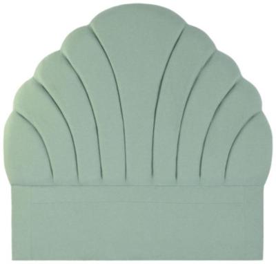 Product photograph of Alma Green Fabric Headboard from Choice Furniture Superstore