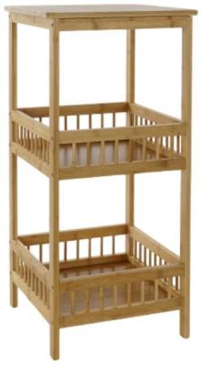 Product photograph of Basics Natural Storage Basket Shelf from Choice Furniture Superstore