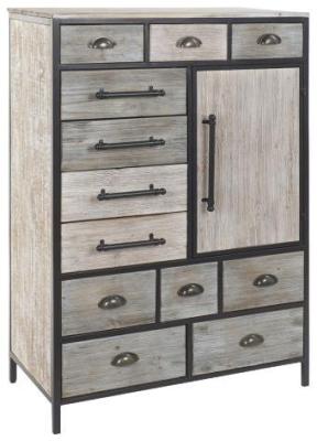 Loft Wooden Multi Drawer Chest