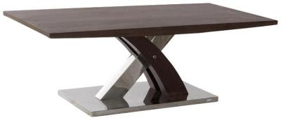 Product photograph of Modern Dark Brown Coffee Table from Choice Furniture Superstore