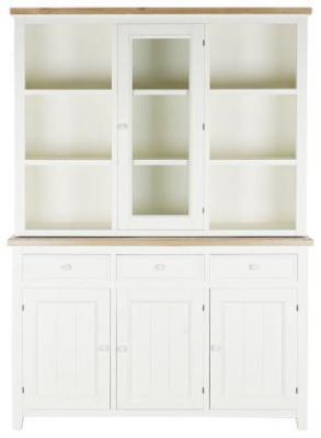 Natural Glass 4 Door Display Cabinet