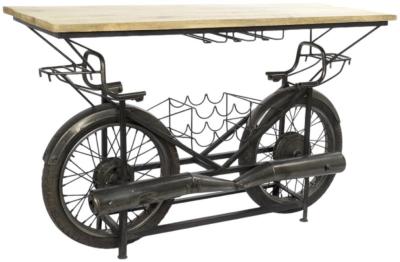 Black Metal Motorcycle Bottle Rack