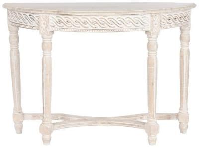 Product photograph of Romantic Mango Wood Console Table from Choice Furniture Superstore