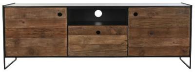 Denali Brown Reclaimed Wood 145cm Tv Unit