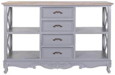 Grey Wood Medium Buffet Sideboard