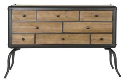 Amritsar Wooden And Metal Medium Buffet Sideboard