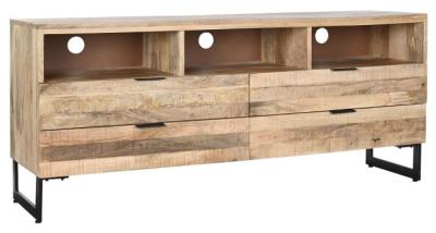 Indian Natural Mango Wood 150cm Tv Unit