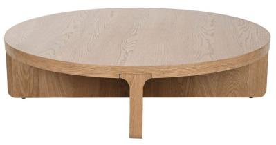 Tropical Oak Round Coffee Table