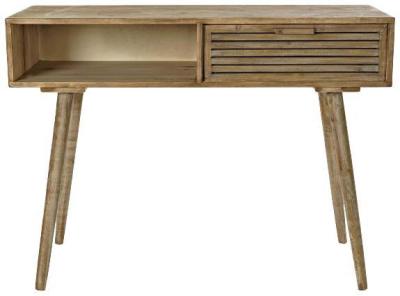 Alpine Natural 1 Drawer Console Table