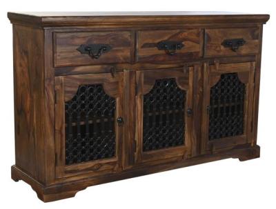 Alpine Sheesham Wood 150cm Medium Buffet Sideboard 3