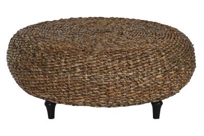 Product photograph of Natural Fiber Round Coffee Table from Choice Furniture Superstore