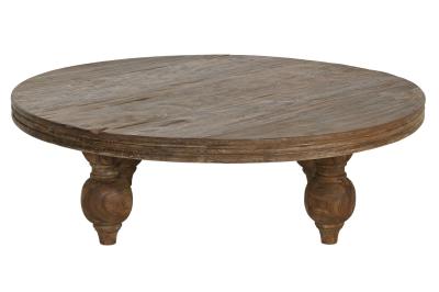 Product photograph of Natural Reciclada Round Coffee Table from Choice Furniture Superstore