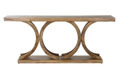 Product photograph of Mango Wood 170cm Console Table from Choice Furniture Superstore