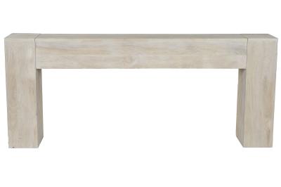 Product photograph of Mango Wood 180cm Console Table from Choice Furniture Superstore