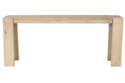 Product photograph of Natural Mango Wood Console Table from Choice Furniture Superstore